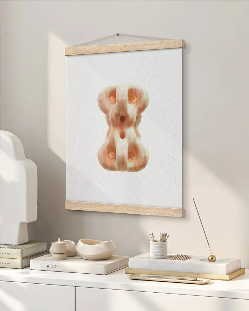 Proverbs 3:5-6 Bible Verse - Hanger Art Print - Christian Wall Decor