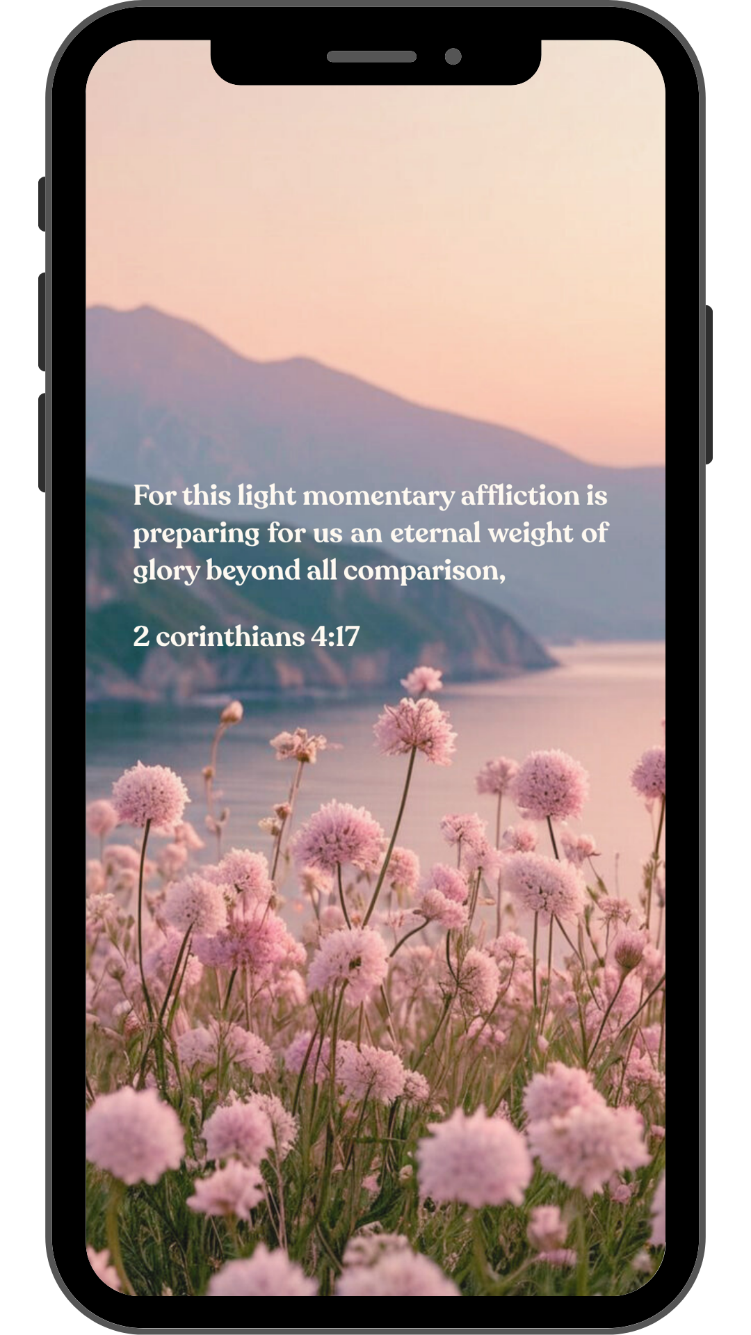 2 Corinthians 4:17 - Phone Wallpaper
