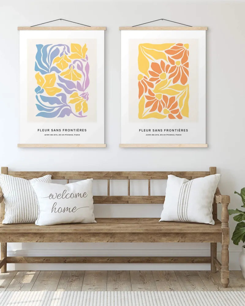 Isaiah 41:10 Bible Verse - Hanger Art Print - Christian Wall Decor