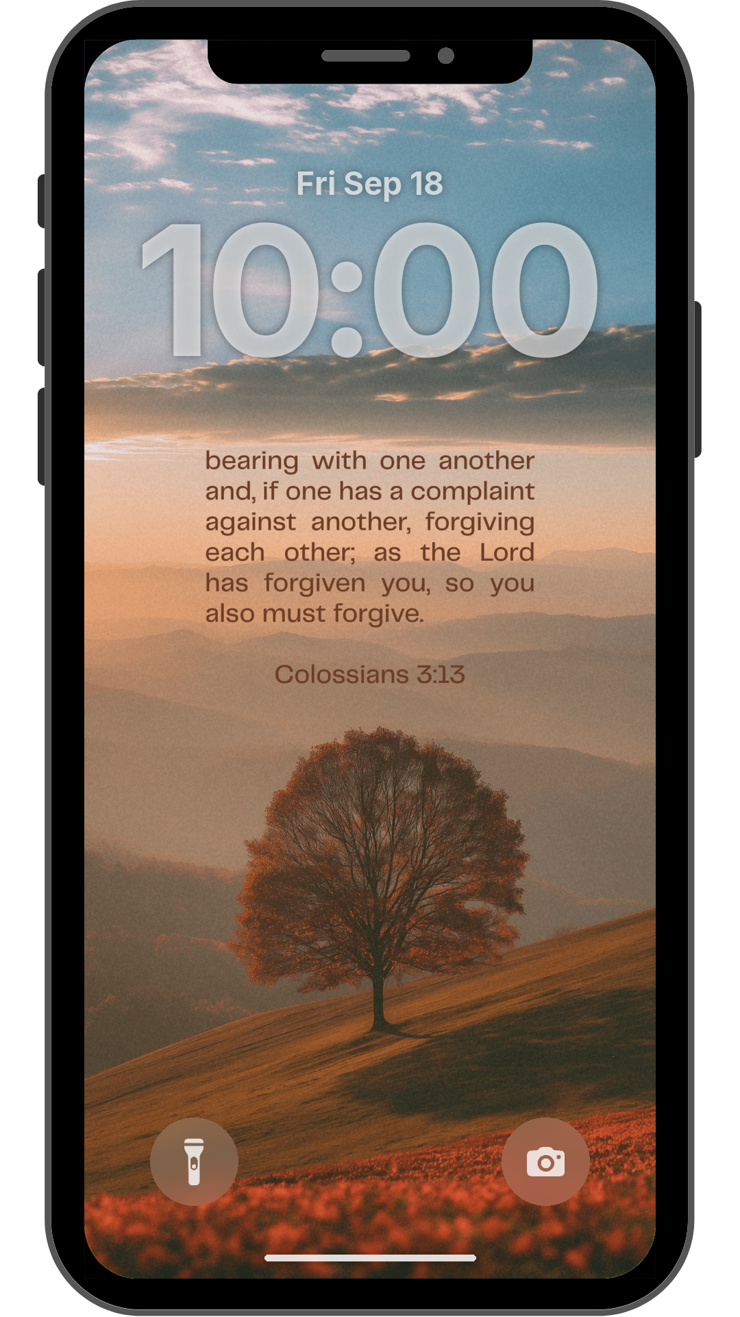 Colossians 3:13 - Phone Wallpaper