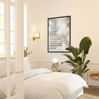 Isaiah 41:10 Bible Verse - Wooden Framed Print - Christian Wall Decor