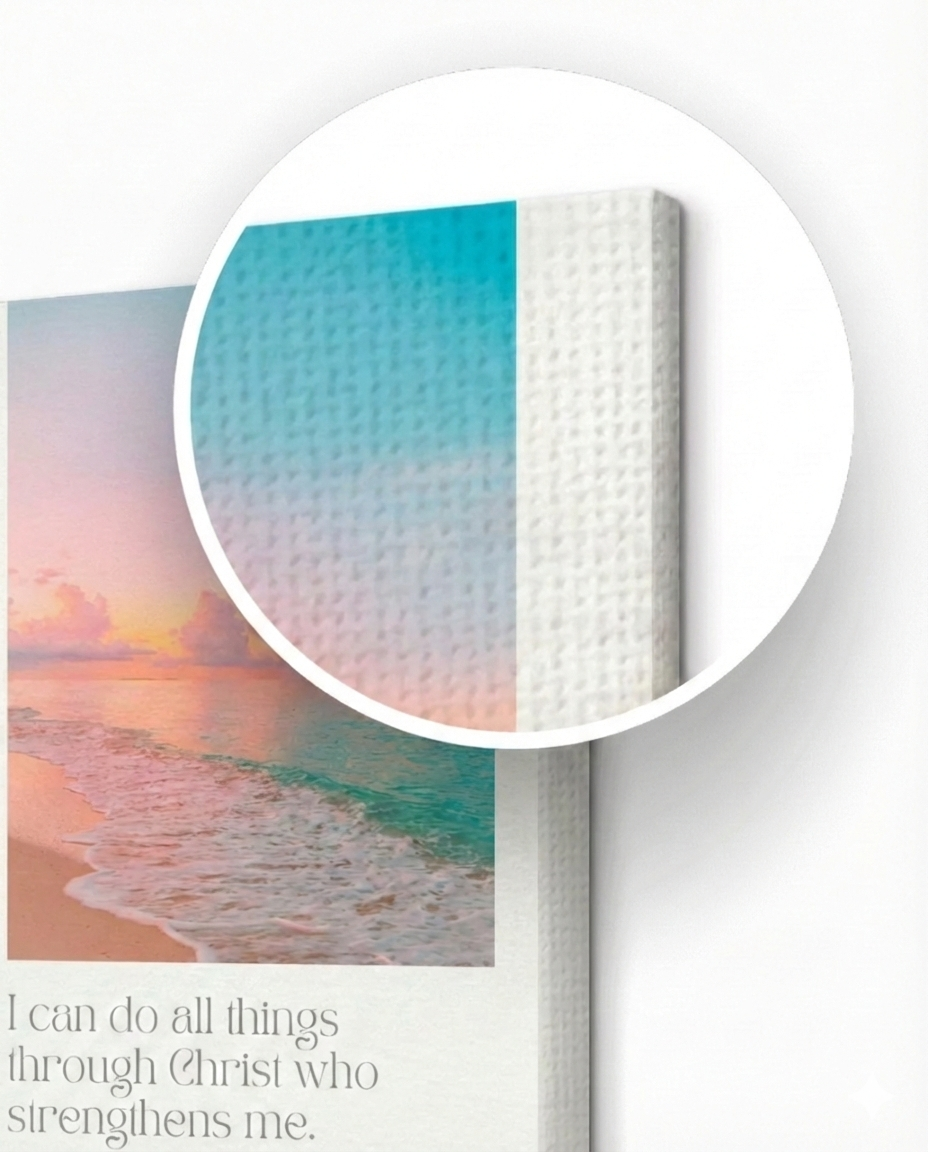 Philippians 4:13 Bible Verse - Canvas Wall Art - Christian Wall Decor