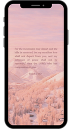 Isaiah 54:10 - Phone Wallpaper