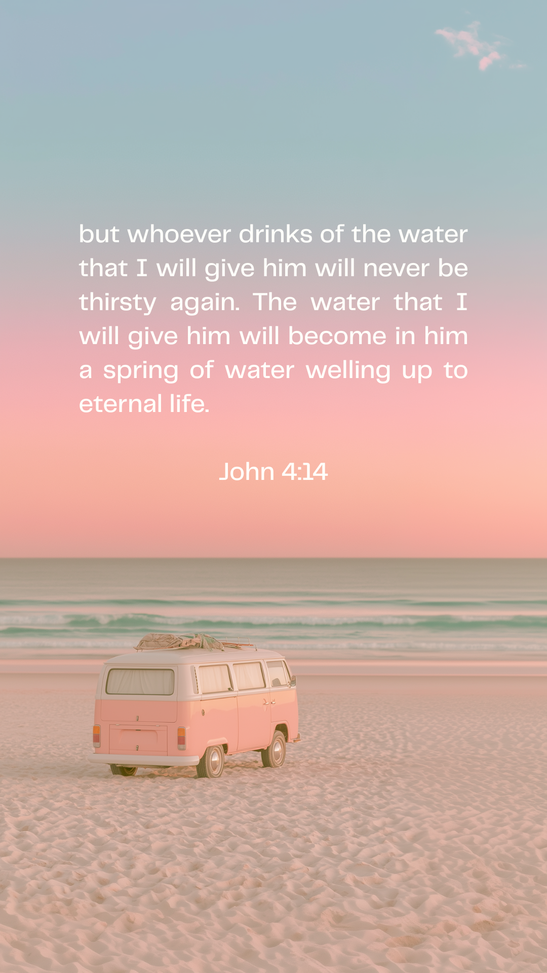 John 4:14 - Phone Wallpaper