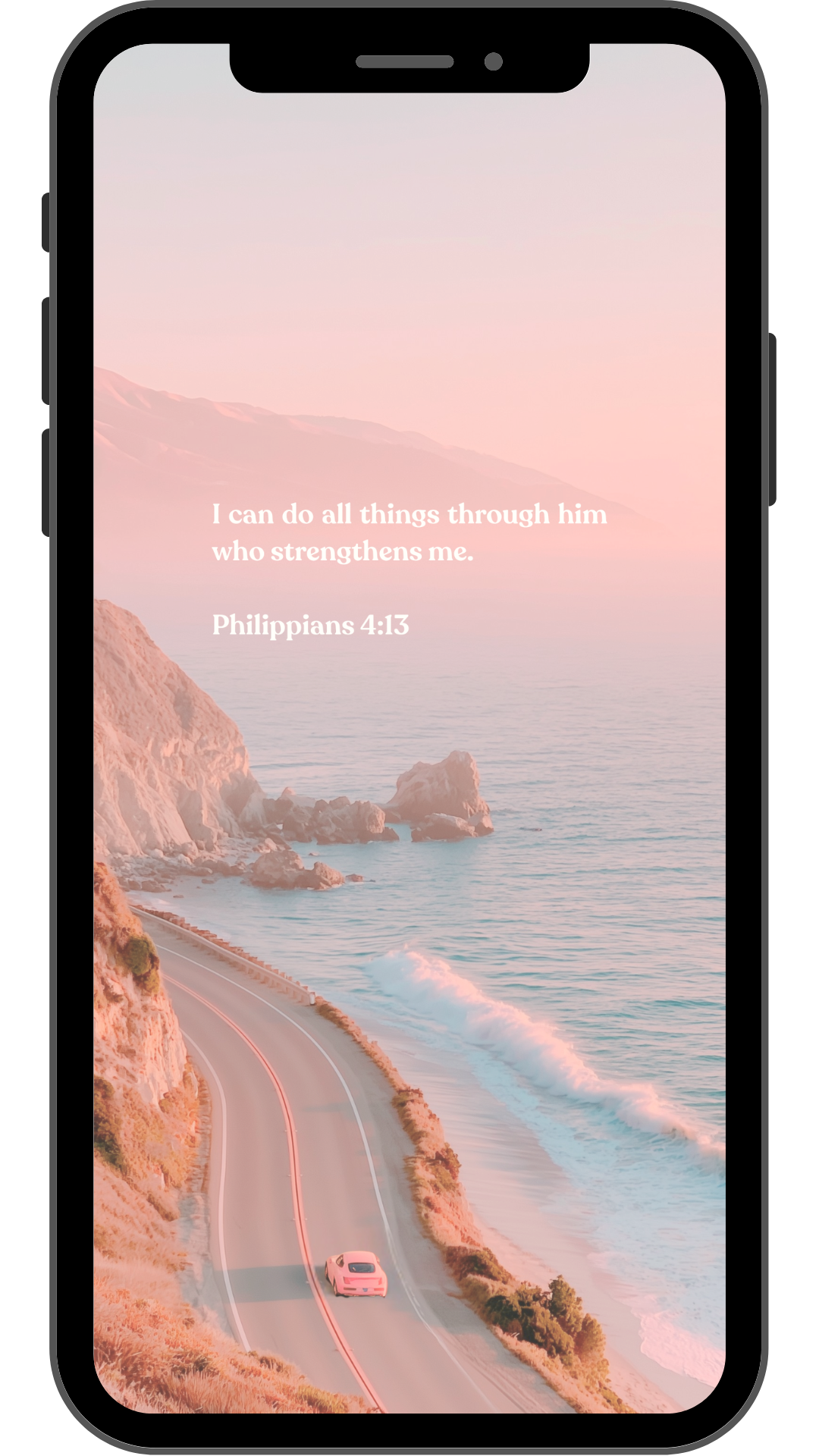 Philippians 4:13 - Phone Wallpaper