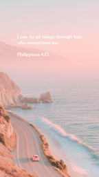 Philippians 4:13 - Phone Wallpaper