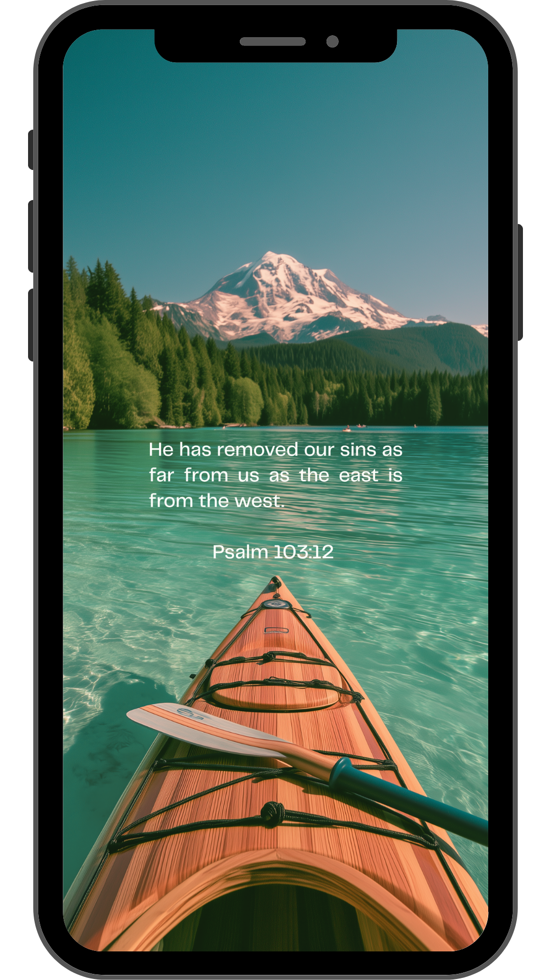 Psalm 103:12 - Phone Wallpaper