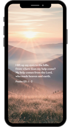 Psalm 121:1-2 - Phone Wallpaper