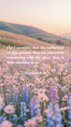 Romans 8:18 - Phone Wallpaper