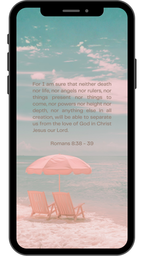Romans 8:38-39 - Phone Wallpaper