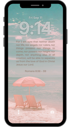 Romans 8:38-39 - Phone Wallpaper