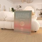Isaiah 41:10 - Ocean - Bible Verse Art Print - Christian Wall Decor